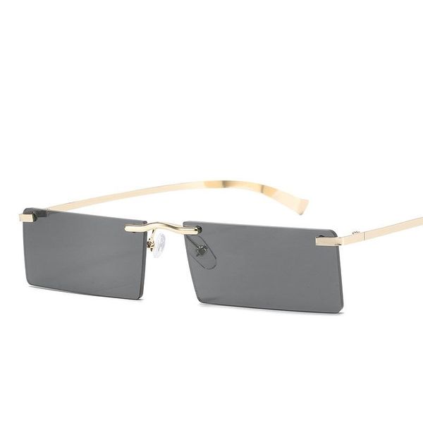 sunglasses fashion personality trend frameless women's rectangular simple versatile metal frame beach glasses, White;black
sunglasses fashion personality trend frameless women's rectangular simple versatile metal frame beach glasses, White;black