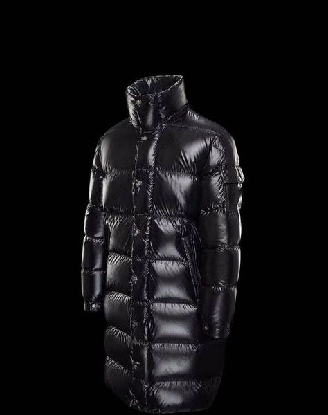 long maya mens down jacket france fashion luxury brand puffer jackets size 1--6, Black
long maya mens down jacket france fashion luxury brand puffer jackets size 1--6, Black