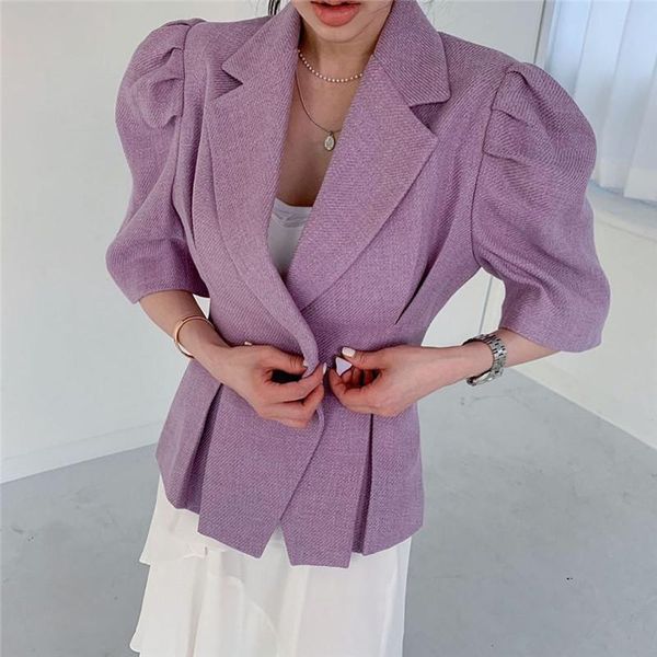 women's jackets 2021 arrivals women summer short jacket korean chic candy color puff sleeve slim waist coat office lady tunic, Black;brown
women's jackets 2021 arrivals women summer short jacket korean chic candy color puff sleeve slim waist coat office lady tunic, Black;brown