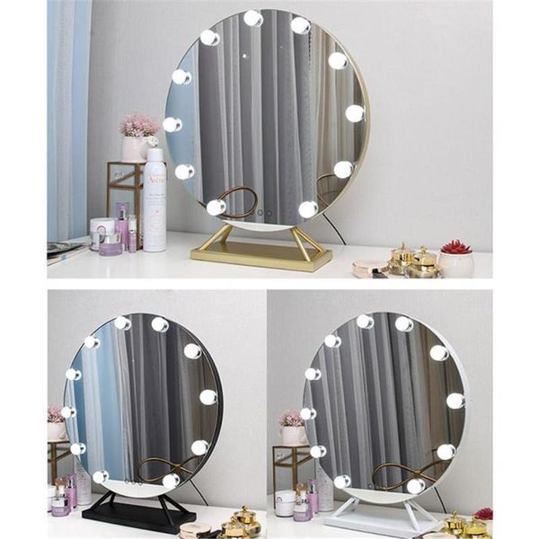vanity lights touch dimmable mirror with lights, led lighted makeup for dressing room & bedroom, tablegold black
vanity lights touch dimmable mirror with lights, led lighted makeup for dressing room & bedroom, tablegold black