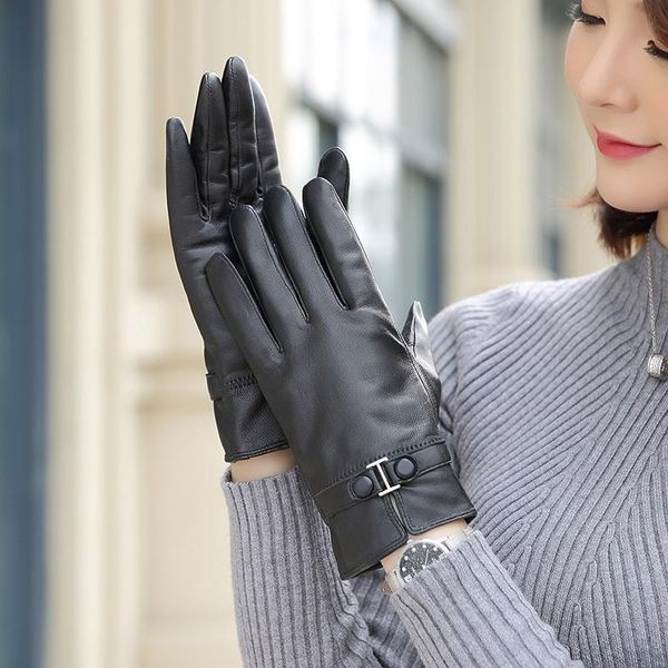 five fingers gloves 100% sheepskin for women brand warm solid color female genuine sheep leather mittens lady fashion party twa550, Blue;gray
five fingers gloves 100% sheepskin for women brand warm solid color female genuine sheep leather mittens lady fashion party twa550, Blue;gray