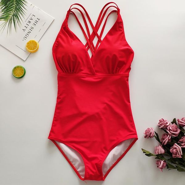 one-piece suits brand women push up one pieces swimwear solid criss cross backless swimsuit deep -v girls beach wear bathing suit
one-piece suits brand women push up one pieces swimwear solid criss cross backless swimsuit deep -v girls beach wear bathing suit