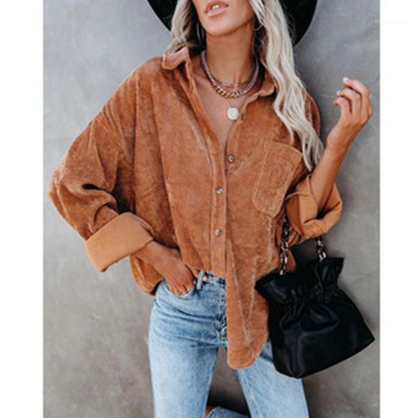 women's jackets fashion jacket woman long sleeve solid turn down collar button coat female autumn winter coats plus size overcoats 2021, Black;brown
women's jackets fashion jacket woman long sleeve solid turn down collar button coat female autumn winter coats plus size overcoats 2021, Black;brown