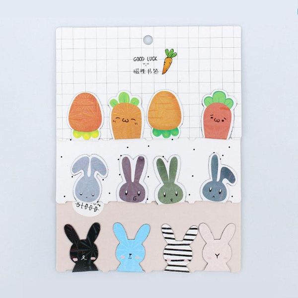 bookmark 4 pcs/set creative carrot magnet kawaii paper clip book mark for books school office supplies stationery gift
bookmark 4 pcs/set creative carrot magnet kawaii paper clip book mark for books school office supplies stationery gift