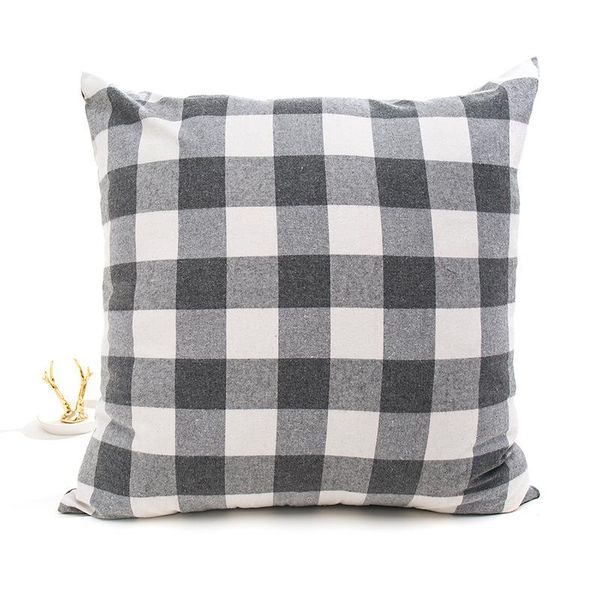 cushion/decorative pillow sofa bedroom cushion cover fashion plaid polyester cotton soft fabric lumbar gray throw pillowcase
cushion/decorative pillow sofa bedroom cushion cover fashion plaid polyester cotton soft fabric lumbar gray throw pillowcase