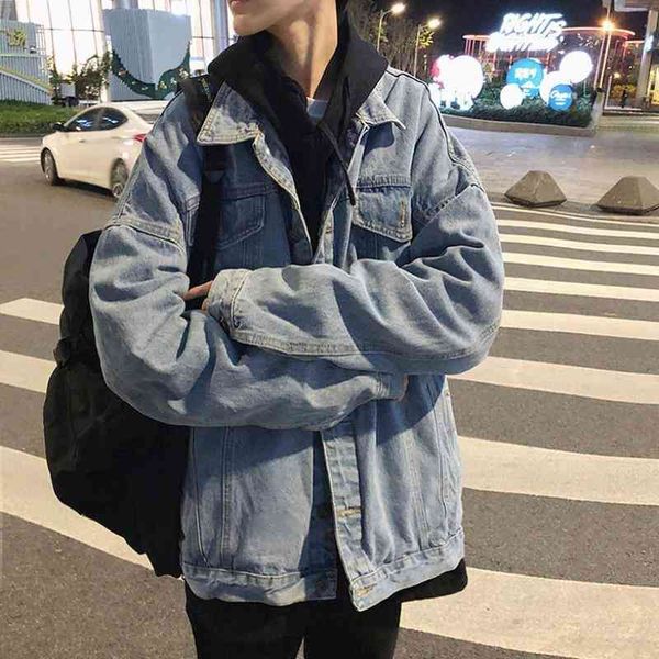 denim jacket men's fashion brand street explosion korean versatile cool spring and autumn, Black
denim jacket men's fashion brand street explosion korean versatile cool spring and autumn, Black