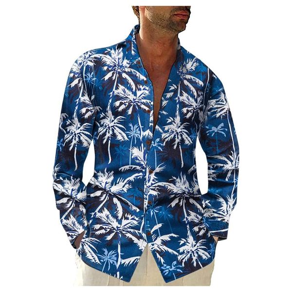 men's casual shirts men's palm tree hawaiian shirt autumn winter lapel loose large size long sleeved aloha vacation harajuku 2021, White;black 
men's casual shirts men's palm tree hawaiian shirt autumn winter lapel loose large size long sleeved aloha vacation harajuku 2021, White;black