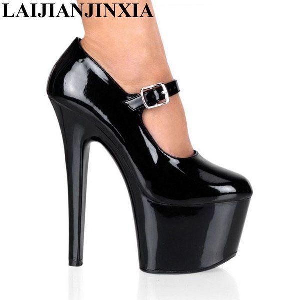 dress shoes laijianjinxia spring ankle strap woman spring/autumn round toe 15cm high-heeled platform wedding pumps, Black
dress shoes laijianjinxia spring ankle strap woman spring/autumn round toe 15cm high-heeled platform wedding pumps, Black
