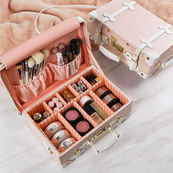 new professional makeup organizer password lock cosmetic storage case bolso mujer travel large capacity storage bag suitcases
new professional makeup organizer password lock cosmetic storage case bolso mujer travel large capacity storage bag suitcases