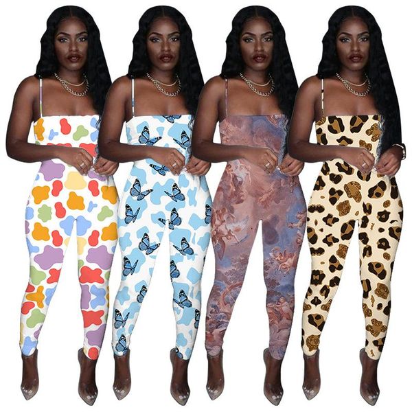 women's jumpsuits & rompers 2021 spring summer women printing spaghetti neck sleeveless skinny party nightclub wear, Black;white
women's jumpsuits & rompers 2021 spring summer women printing spaghetti neck sleeveless skinny party nightclub wear, Black;white