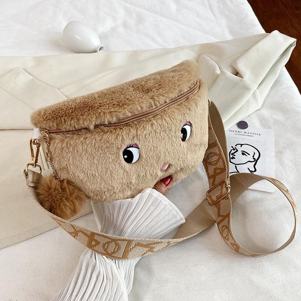 2021 cute plush crossbody bags for teen girls cartoon chest bag fashion lovely waist bag casual wide strap shoulder
2021 cute plush crossbody bags for teen girls cartoon chest bag fashion lovely waist bag casual wide strap shoulder