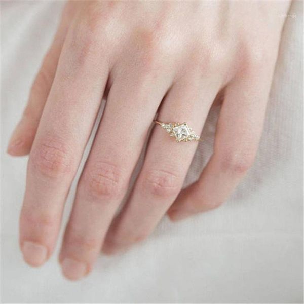 trendy crystal rings engagement design rings for women sweet white zircon cubic elegant female wedding jewerly1, Silver
trendy crystal rings engagement design rings for women sweet white zircon cubic elegant female wedding jewerly1, Silver