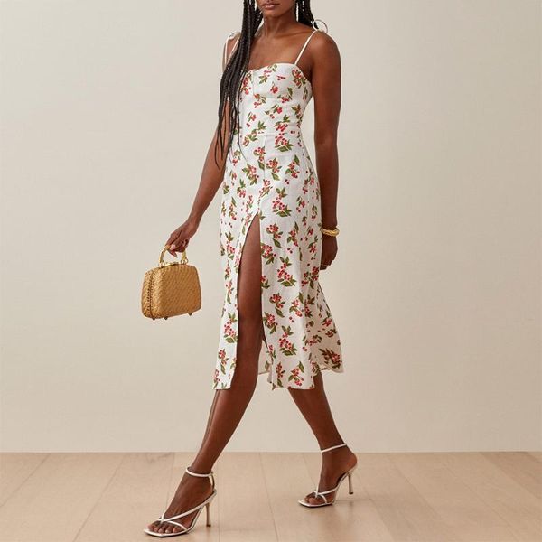 casual dresses sweetheart neck bow tie cute cherry print beach dress summer clothes for women sleeveless spaghetti strap slit midi, Black;gray
casual dresses sweetheart neck bow tie cute cherry print beach dress summer clothes for women sleeveless spaghetti strap slit midi, Black;gray
