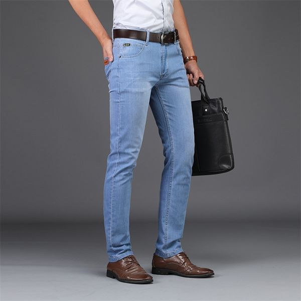 summer business jeans style utr thin light men's fashion male casual denim slim wholesale 210723, Blue
summer business jeans style utr thin light men's fashion male casual denim slim wholesale 210723, Blue