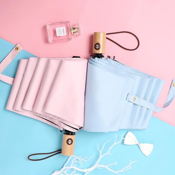 umbrellas automatic sunny and rainy umbrella dual-use black coating parasol creative korean women lady girls 3 folding
umbrellas automatic sunny and rainy umbrella dual-use black coating parasol creative korean women lady girls 3 folding