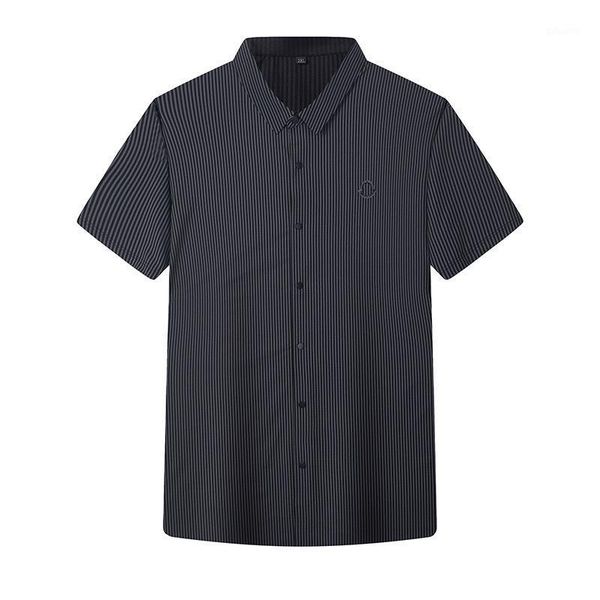 summer 2021 men's fattening plus size business casual square neck stripe ice silk quick drying short sleeve shirt shirts, White;black
summer 2021 men's fattening plus size business casual square neck stripe ice silk quick drying short sleeve shirt shirts, White;black