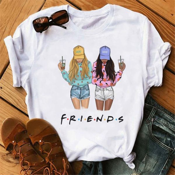 maycaur friends harajuku summer womens t shirts kawaii printed girls short sleeves tees streewear clothes, White
maycaur friends harajuku summer womens t shirts kawaii printed girls short sleeves tees streewear clothes, White