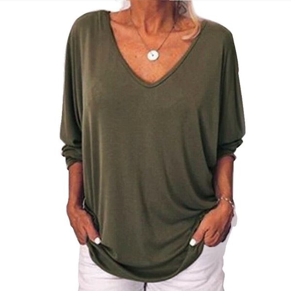 1pc 4 color autumn lady womens loose 3/4 sleeve back buttons plus size v neck solid blouse back button design, White
1pc 4 color autumn lady womens loose 3/4 sleeve back buttons plus size v neck solid blouse back button design, White