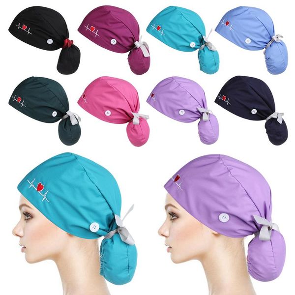 berets fashion women & men working cap with button adjustable long hair holder tie back hats cotton ribbon, Blue;gray
berets fashion women & men working cap with button adjustable long hair holder tie back hats cotton ribbon, Blue;gray