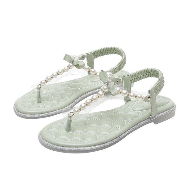 net red transparent new pearl belt sandals and slippers women flat roman women's shoes, Black
net red transparent new pearl belt sandals and slippers women flat roman women's shoes, Black