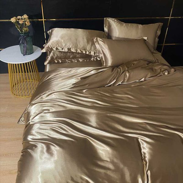 bedding sets bed cover linen pillowcase quilt fitted sheet nordic 150 satin silk set luxury pink summer with zipper solid color sjt01
bedding sets bed cover linen pillowcase quilt fitted sheet nordic 150 satin silk set luxury pink summer with zipper solid color sjt01