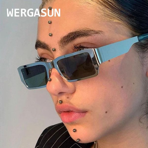 sunglasses wergasun steampunk rectangle women punk sun glasses retro designer shades vintage eyeglasses uv400, White;black
sunglasses wergasun steampunk rectangle women punk sun glasses retro designer shades vintage eyeglasses uv400, White;black