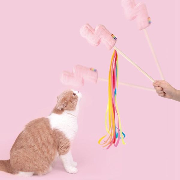 cat toys funny wand toy interactive plush kitten teaser catnip with bell for pet supplies accessory
cat toys funny wand toy interactive plush kitten teaser catnip with bell for pet supplies accessory