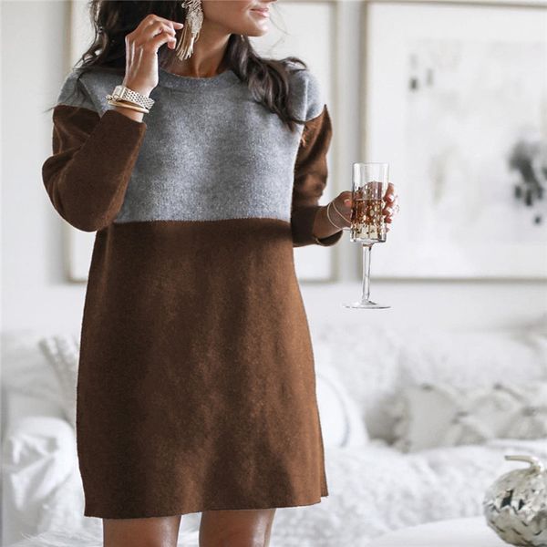 2021 new autumn winter women's loose plus-size round neck head and long sleeves comfortable warm fashion female clothing 10oa, Black;gray
2021 new autumn winter women's loose plus-size round neck head and long sleeves comfortable warm fashion female clothing 10oa, Black;gray