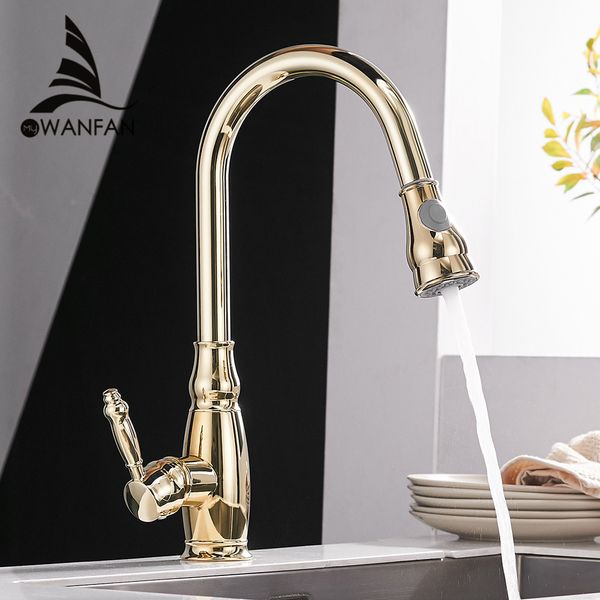kitchen faucets mixer gold pull out deck mount sink cold water torneira cozinha rotate wf-4119 tgix
kitchen faucets mixer gold pull out deck mount sink cold water torneira cozinha rotate wf-4119 tgix