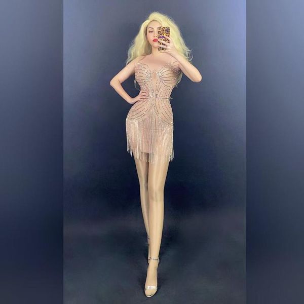 stage wear dance rhinstonecostume birthday nightclub evening outfit party costumes sleeveless rhinestones stretch fringes dress, Black;red
stage wear dance rhinstonecostume birthday nightclub evening outfit party costumes sleeveless rhinestones stretch fringes dress, Black;red
