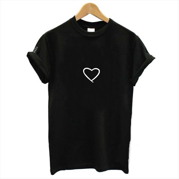 little love heart print women t shirts short sleeve o neck loose summer ladies tee camisetas mujer, White
little love heart print women t shirts short sleeve o neck loose summer ladies tee camisetas mujer, White
