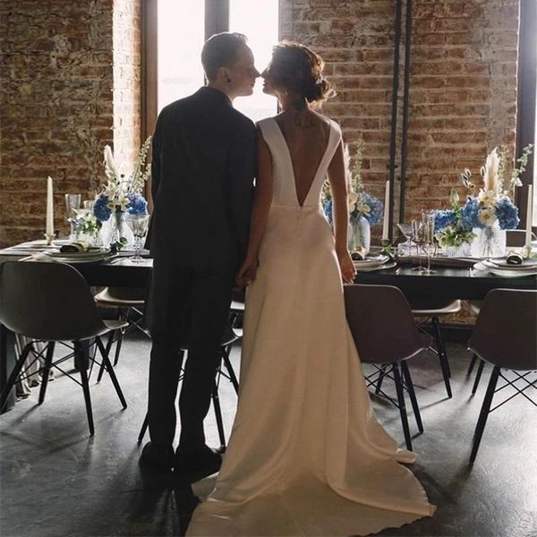 other wedding dresses tout an 2022 satin dress a line v neck deep open back bridal gowns sleeveless sweep train white ivory marriage
other wedding dresses tout an 2022 satin dress a line v neck deep open back bridal gowns sleeveless sweep train white ivory marriage