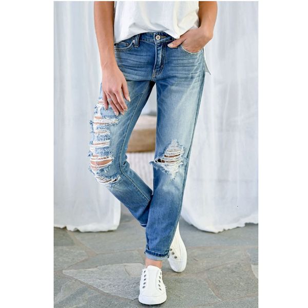 new fashion hole ripped women jeans skinny slim pencil jeans trousers destroyed cool denim mid waist skinny jeans pants, Blue
new fashion hole ripped women jeans skinny slim pencil jeans trousers destroyed cool denim mid waist skinny jeans pants, Blue