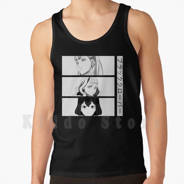 black clover noelle nero mimosa tank vest sleeveless anime manga kawaii waifu girl, White;black
black clover noelle nero mimosa tank vest sleeveless anime manga kawaii waifu girl, White;black