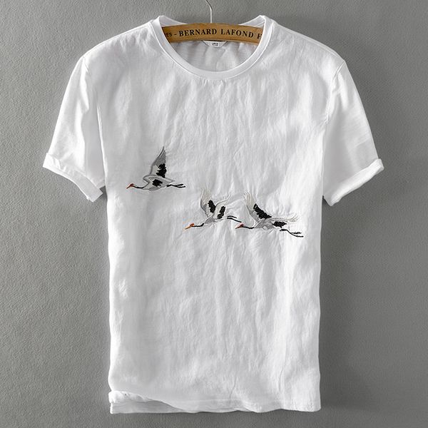 2021 new linen short sleeve t shirt brand fashion men t-shirt flax casual soft tshirt mens -3xl camisetas hombre vlhi, White
2021 new linen short sleeve t shirt brand fashion men t-shirt flax casual soft tshirt mens -3xl camisetas hombre vlhi, White