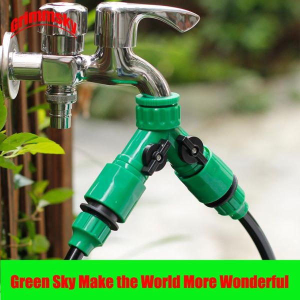 watering equipments garden irrigation female thread 1/2"3/4" faucet screw 2 way plastic snap-in y hose connector water splitter
watering equipments garden irrigation female thread 1/2"3/4" faucet screw 2 way plastic snap-in y hose connector water splitter