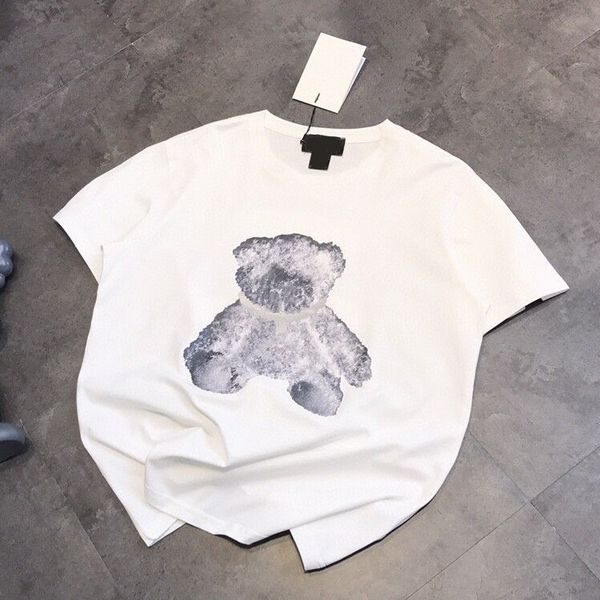 21 spring summer new fashion 3m reflective luminous bear before and after age reduction cute leather couple short sleeves, White
21 spring summer new fashion 3m reflective luminous bear before and after age reduction cute leather couple short sleeves, White