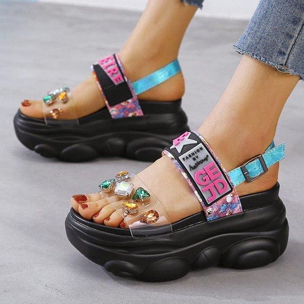 sandals 2021 summer fashion heel ladies chunky wedges casual shoes bare strap platform, Black
sandals 2021 summer fashion heel ladies chunky wedges casual shoes bare strap platform, Black