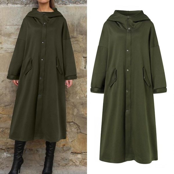 women's jackets plus size solid zanzea 2021 fashion turtleneck coats long sleeve baggy outerwears female button overcoats 5xl, Black;brown
women's jackets plus size solid zanzea 2021 fashion turtleneck coats long sleeve baggy outerwears female button overcoats 5xl, Black;brown