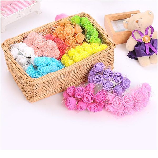 72/144pcs mini foam rose artificial flowers for home wedding car decoration diy pompom wreath decorative bridal fak qylaft
72/144pcs mini foam rose artificial flowers for home wedding car decoration diy pompom wreath decorative bridal fak qylaft
