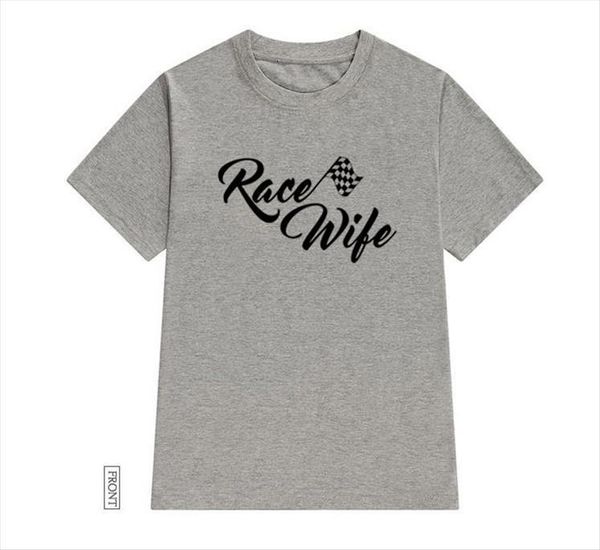 race wife cotton casual womens t shirts funny yong girl tee 5 colors drop ship s 600, White
race wife cotton casual womens t shirts funny yong girl tee 5 colors drop ship s 600, White