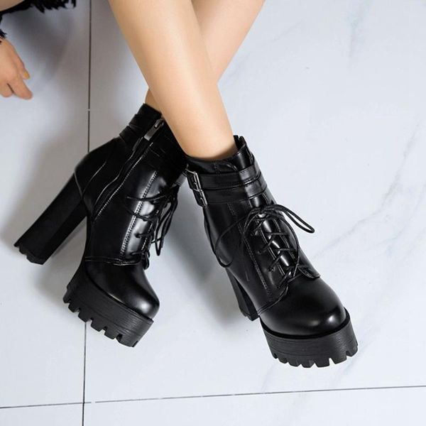 boots women fashion cross strap autumn winter ankle ladies thick sole platform short woman botas mujer shoe plus size 1363, Black
boots women fashion cross strap autumn winter ankle ladies thick sole platform short woman botas mujer shoe plus size 1363, Black