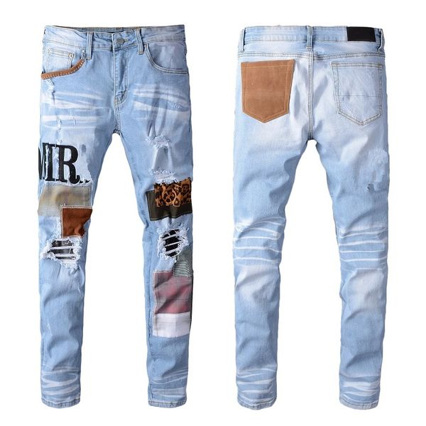 ripped mens fashion skinny straight slim jean elastic casual motorcycle biker stretch denim trouser classic pants jeans size 28-40 a7sx, Blue
ripped mens fashion skinny straight slim jean elastic casual motorcycle biker stretch denim trouser classic pants jeans size 28-40 a7sx, Blue