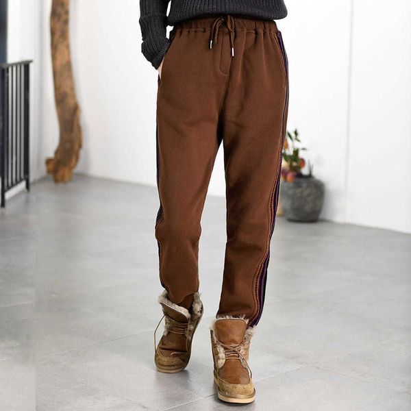 fashion winter pants autumn warm 2020 new women's plush literature and art ribbon luxury, Black;white
fashion winter pants autumn warm 2020 new women's plush literature and art ribbon luxury, Black;white