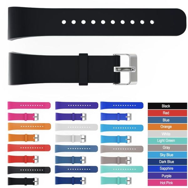 watch bands 21cm large silicone bracelet strap samsung gear fit2 pro r360 r365 r366 smart replacement, Black;brown
watch bands 21cm large silicone bracelet strap samsung gear fit2 pro r360 r365 r366 smart replacement, Black;brown