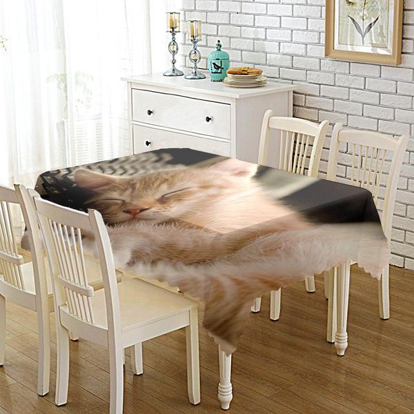 table cloth cat cute pet art tablecloth home tv cabinet coffee round placemat
table cloth cat cute pet art tablecloth home tv cabinet coffee round placemat