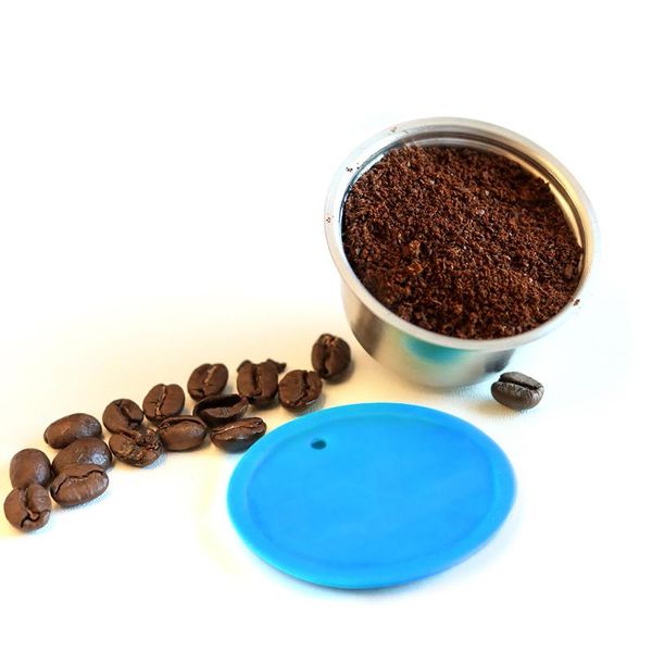 coffee filters 4pcs refillable stainless steel metal reusable silicone cover machine spoon with clip
coffee filters 4pcs refillable stainless steel metal reusable silicone cover machine spoon with clip