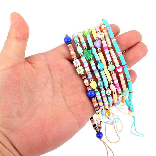 chokers 2021 mobile phone strap lanyard colorful beads soft pottery rope for cell case hanging cord women chain, Golden;silver
chokers 2021 mobile phone strap lanyard colorful beads soft pottery rope for cell case hanging cord women chain, Golden;silver