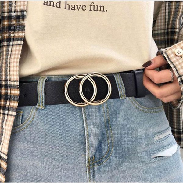 belts multi-color ladies simple jeans belt leisure skirt decoration double round buckle, Black;brown
belts multi-color ladies simple jeans belt leisure skirt decoration double round buckle, Black;brown