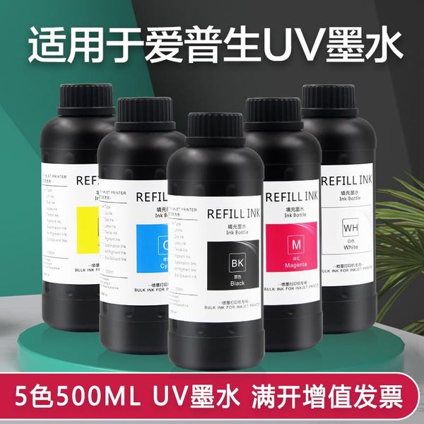 ink refill kits 6x250ml led uv bottle for l800 l805 l1800 r290 1390 1400 1410 4800 7800 4880 dx5 dx7 printer (bk c m y wh wh)
ink refill kits 6x250ml led uv bottle for l800 l805 l1800 r290 1390 1400 1410 4800 7800 4880 dx5 dx7 printer (bk c m y wh wh)